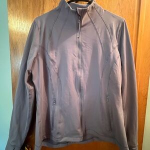 90 Degree By Reflex Purple/ Grey Zip-Up Jacket